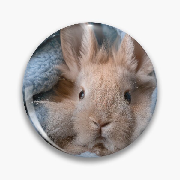 Item preview, Lionhead Rabbit in Blanket 01 designed and sold by Elisabeth Lucas.