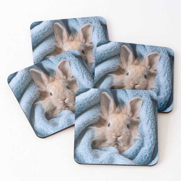 Item preview, Lionhead Rabbit in Blanket 01 designed and sold by Elisabeth Lucas.