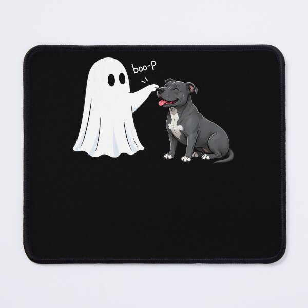 Item preview, Pit Bull Boo P Ghost Nose Boop Halloween Dog Design designed and sold by jerrimisty889.