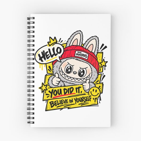 Item preview, Labubu - THE MONSTER, Believe In Yourself Cute Labubu Monster Motivational designed and sold by graphic-genie.