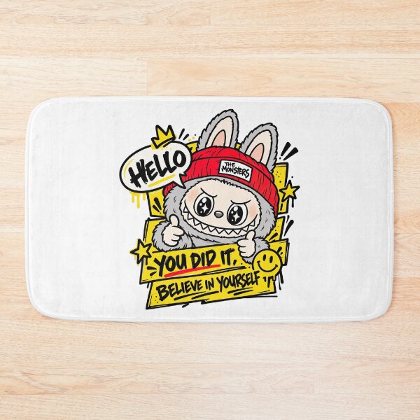 Item preview, Labubu - THE MONSTER, Believe In Yourself Cute Labubu Monster Motivational designed and sold by graphic-genie.