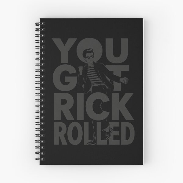 Item preview, You Got Rick Rolled Vintage Prank Gifts Prankster Gift designed and sold by AmayaSingleton.