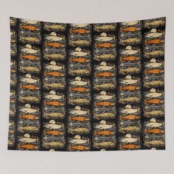 Item preview, Halloween Trout Fish designed and sold by Strow--bary.