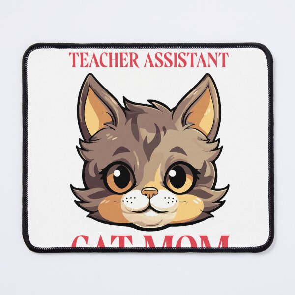 Item preview, Mens Cat Lover Teacher Assistant for School Teaching Performance T-Shirt designed and sold by gidget-gadget.