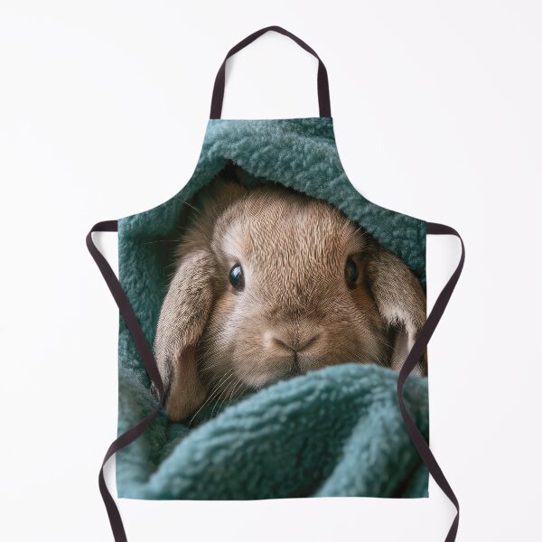Item preview, Mini Lop Rabbit in Blanket 01 designed and sold by Elisabeth Lucas.