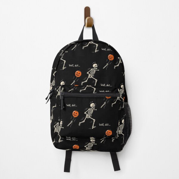 Item preview, Skeleton Lost Balloon Retro Funny Halloween Design designed and sold by jerrimisty889.