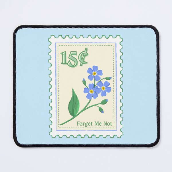 Item preview, Forget Me Not Stamp designed and sold by Emerald Jordan.