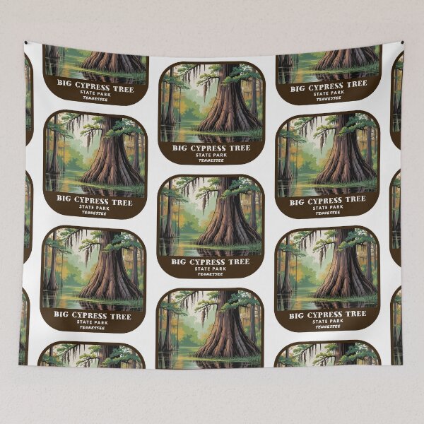Item preview, Big Cypress Tree State Park (Tennessee) designed and sold by RabbitK.
