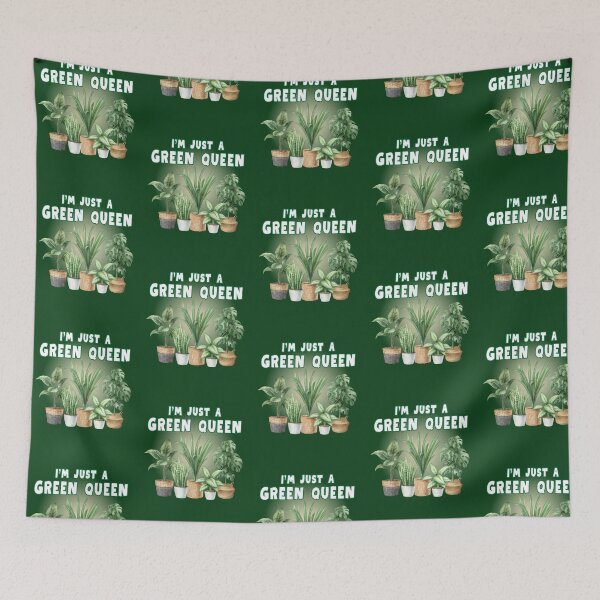 Item preview, Green Queen Plant Lover Green Thumb designed and sold by Shean Fritts.