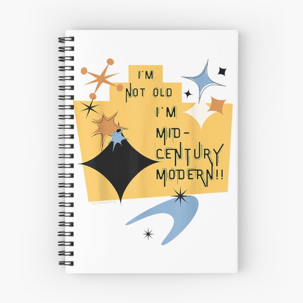 Item preview, Mid Century Modern Style Funny Birthday Graphic Retro Vintag T-Shirt designed and sold by gidget-gadget.