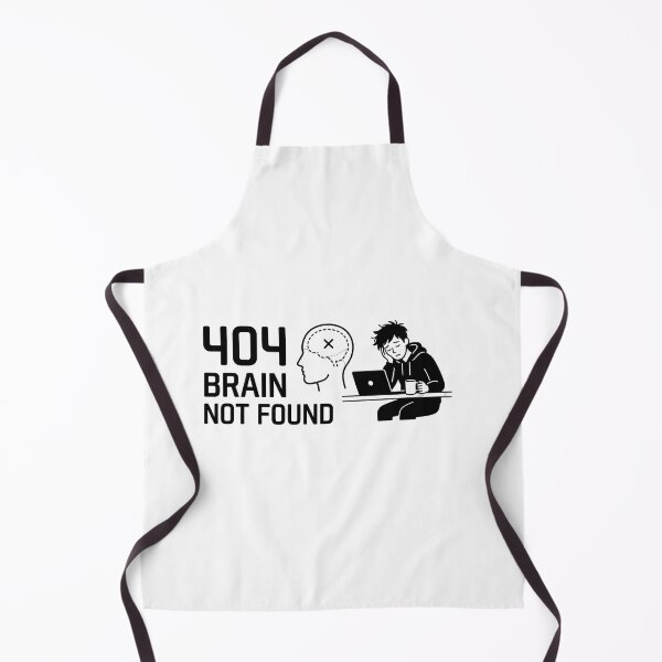 Item preview, 404 Brain Not Found designed and sold by Umbra Atelier.