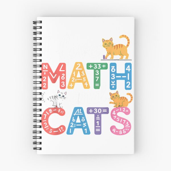 Item preview, Math Cat Lover Funny Math Teacher I Love Math and Cats T-Shirt designed and sold by KTY-NUSS.