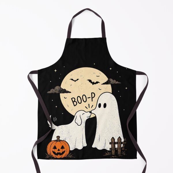 Item preview, Retro Boo Boo P Dog Ghost Funny Halloween Design designed and sold by cruddenstroud23.