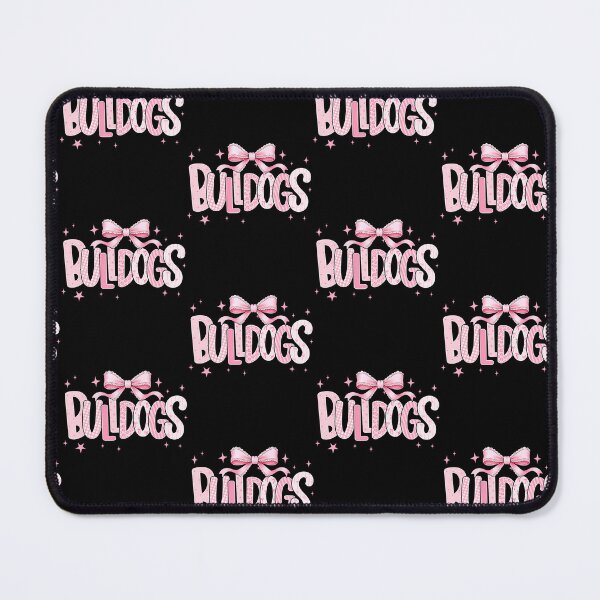 Item preview, Bulldogs Dog Lover Pink Coquette Bow Preppy Floral designed and sold by Eat-Apples.