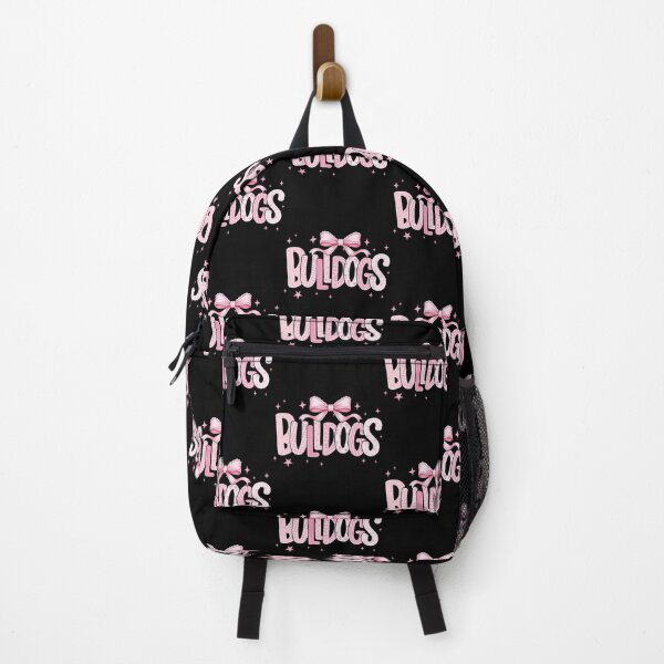 Item preview, Bulldogs Dog Lover Pink Coquette Bow Preppy Floral designed and sold by Eat-Apples.