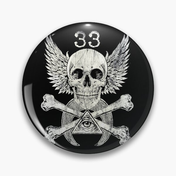 Item preview, Thirty-three Illuminati Skull designed and sold by ShayneoftheDead.