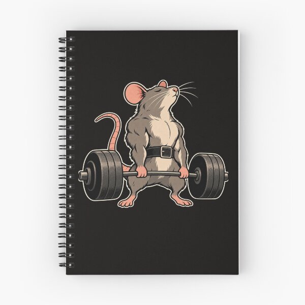 Item preview, Gym Rat Weightlifting Workout designed and sold by PopNInk.