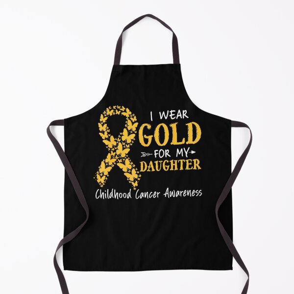 Item preview, I Wear Gold For My Daughter Childhood Cancer Awareness Mom designed and sold by Eat-Apples.