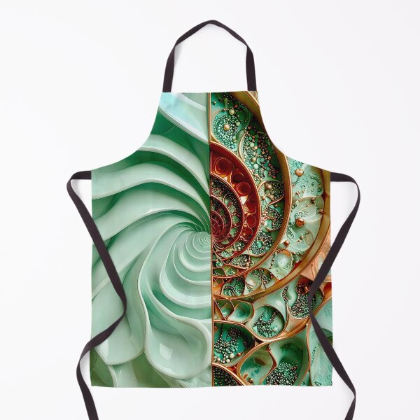 Item preview, Duality of Celadon Porcelain and Copper Filigree designed and sold by Vicky Brago-Mitchell®.