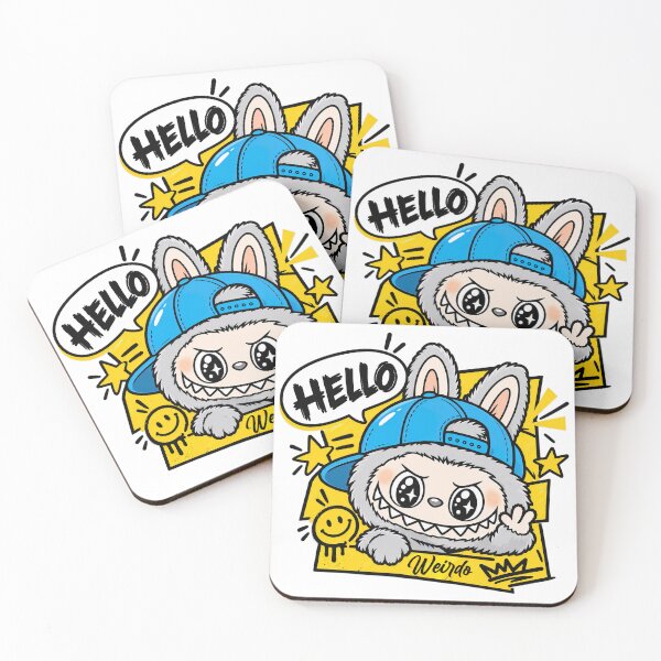 Item preview, Labubu - THE MONSTER, Hello Weird Cute Labubu Monster Funny Cartoon designed and sold by graphic-genie.
