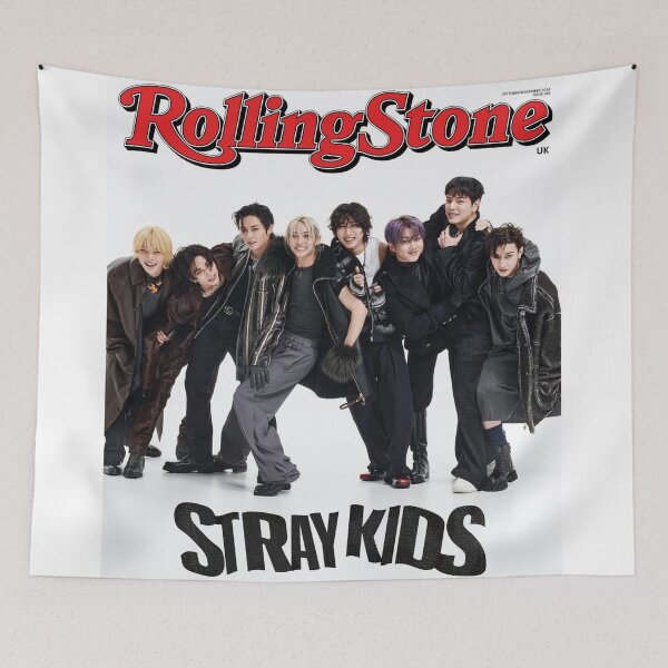 Item preview, Rolling Stone Stray Kids (스트레이 키즈) "ATE" TEASER IMAGE SKZ kpop ot8 designed and sold by Kpop-Noona.