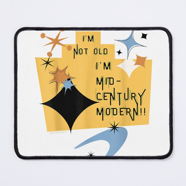 Item preview, Mid Century Modern Style Funny Birthday Graphic Retro Vintag T-Shirt designed and sold by gidget-gadget.
