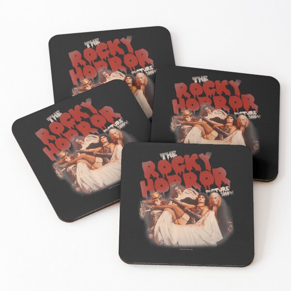 Item preview, Rocky Horror Picture Show Throne Pose Group Shot Poster designed and sold by Eat-Apples.