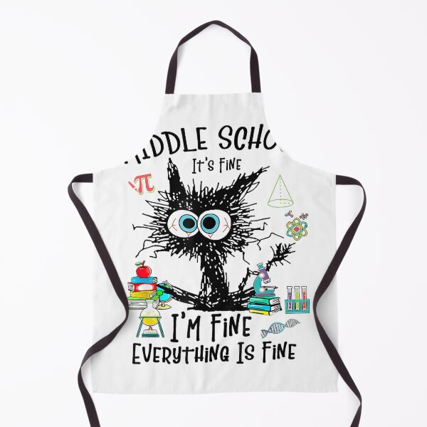 Item preview, Middle School Teacher Student Back To School Funny Cat Lover T-Shirt designed and sold by gidget-gadget.