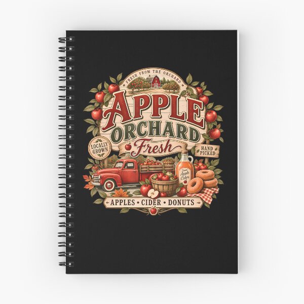 Item preview, Apple Orchard Fresh Apples Cider Donuts Fall Harvest designed and sold by Eat-Apples.