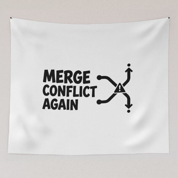 Item preview, Merge Conflict Again designed and sold by Umbra Atelier.