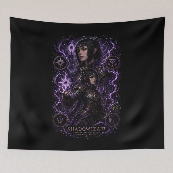 Item preview, Shadowheart Cleric of Shar Baldur's Gate 3 designed and sold by PrestonChild.