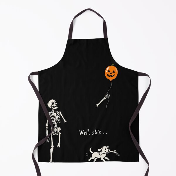 Item preview, Well Shit Skeleton Lost Balloon Dog Halloween Design designed and sold by cruddenstroud23.