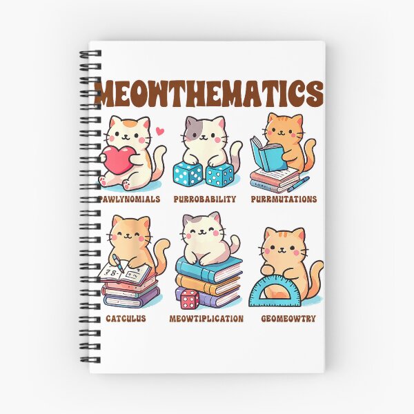 Item preview, Math Teacher Math Lover Cat Mom Mathematics Meowthematics T-Shirt designed and sold by KTY-NUSS.