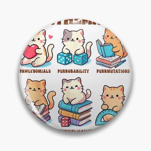 Item preview, Math Teacher Math Lover Cat Mom Mathematics Meowthematics T-Shirt designed and sold by KTY-NUSS.