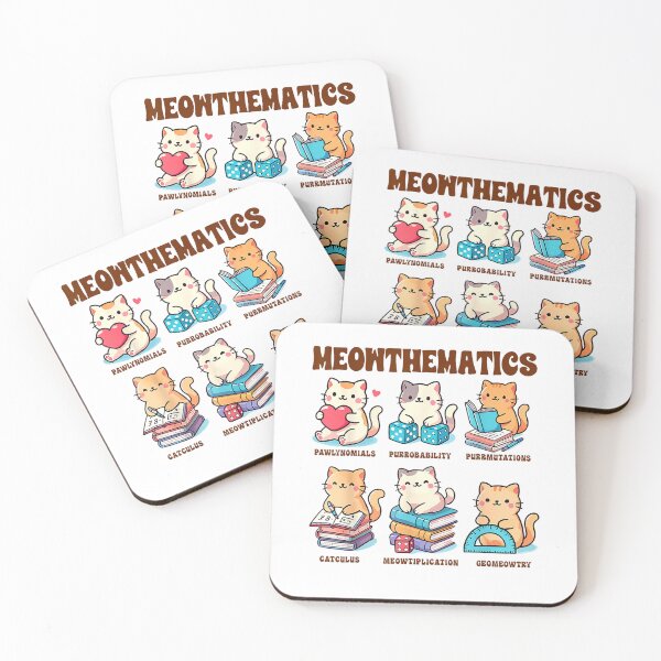 Item preview, Math Teacher Math Lover Cat Mom Mathematics Meowthematics T-Shirt designed and sold by KTY-NUSS.