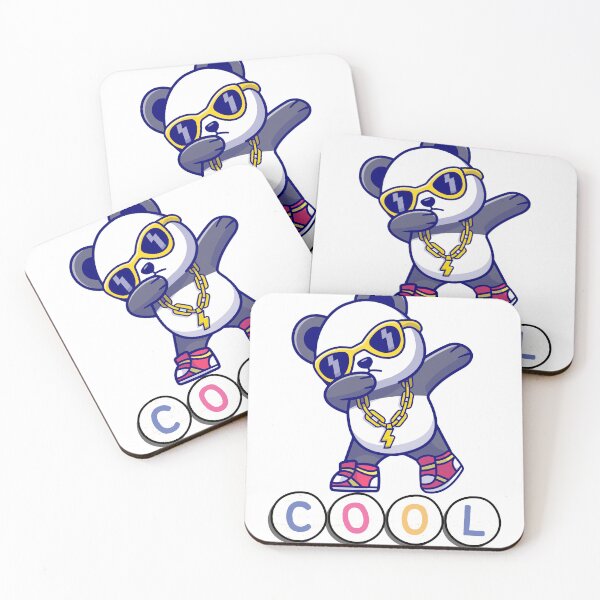 Item preview, Cool Dabbing Panda Bear with Sunglasses and Chaint Design designed and sold by 92160057.
