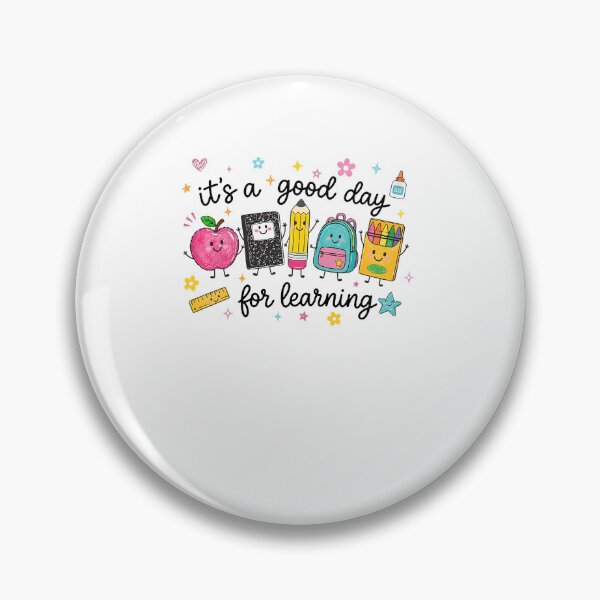 Item preview, It'S A Good Day For Learning Cute School Supplies designed and sold by Eat-Apples.