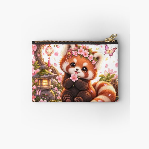 Item preview, Cherry Blossom Red Panda Illustration designed and sold by jgvisualarts.