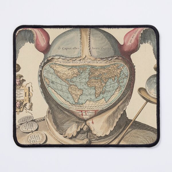Item preview, Fool's Cap Map of the World designed and sold by The Ravens Ballad.