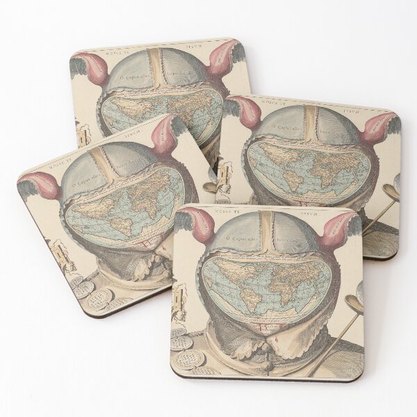 Item preview, Fool's Cap Map of the World designed and sold by The Ravens Ballad.