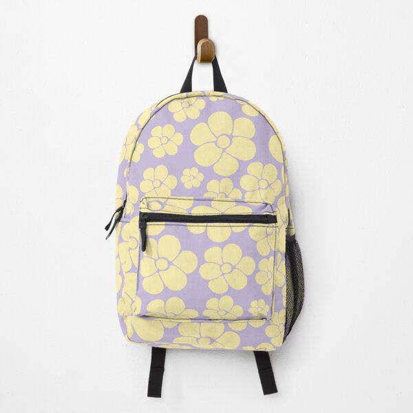 Item preview, Flower Pattern - Pastel Yellow and Purple designed and sold by LAEC-Shop.