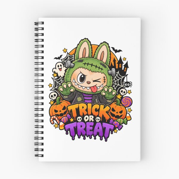 Item preview, Labubu Halloween, Labubu The Monster, Spooky Labubu Trick Or Treat Halloween Monster designed and sold by graphic-genie.