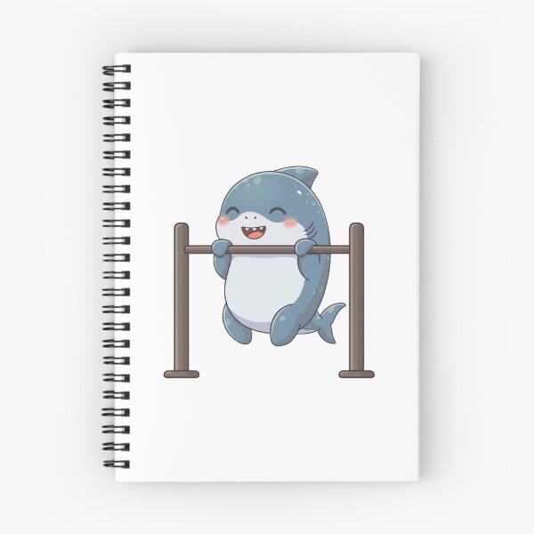 Item preview, Cute Shark Pull Up designed and sold by Nature's Chibis.