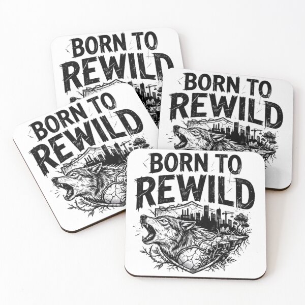 Item preview, Born to REWILD designed and sold by MuggyandMo.