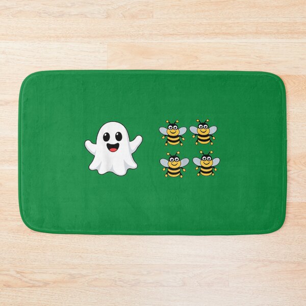 Item preview, Cute Boo Ghost and Four Bees designed and sold by ianpowell39.