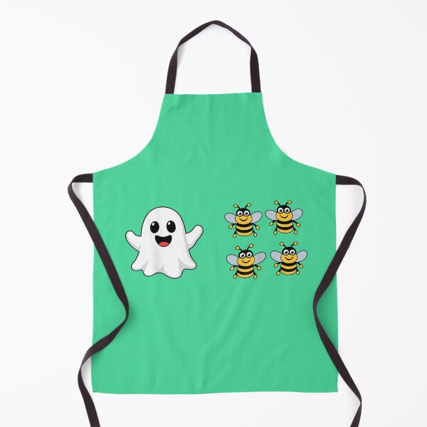 Item preview, Cute Boo Ghost and Four Bees designed and sold by ianpowell39.