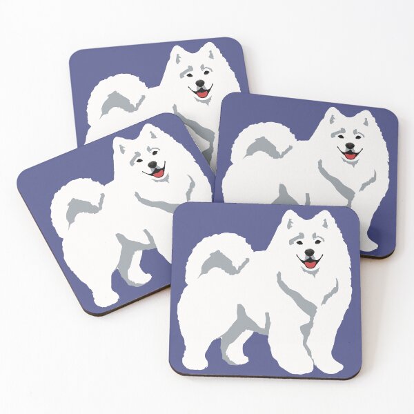 Item preview, Fluffy white Samoyed dog designed and sold by donwillisjrart.