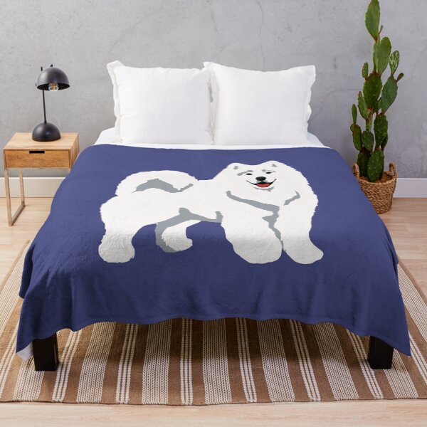 Item preview, Fluffy white Samoyed dog designed and sold by donwillisjrart.