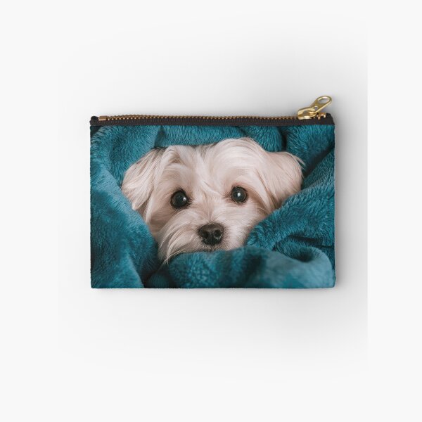 Item preview, Coton de Tulear Puppy in Blanket 01 designed and sold by Elisabeth Lucas.