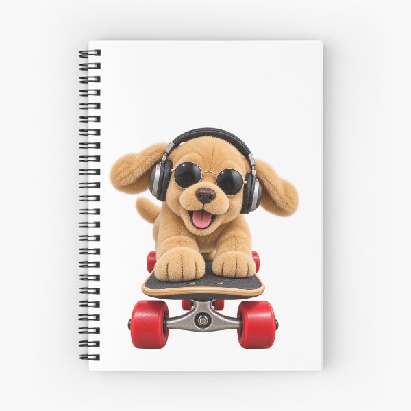 Item preview, Plushy Pup Skateboard Adventure Venice Beach designed and sold by Russell Thorne.